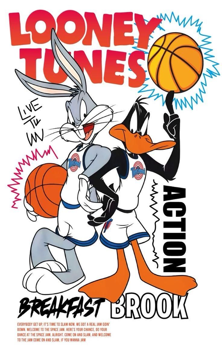 Camiseta Looney Tunes Blanco