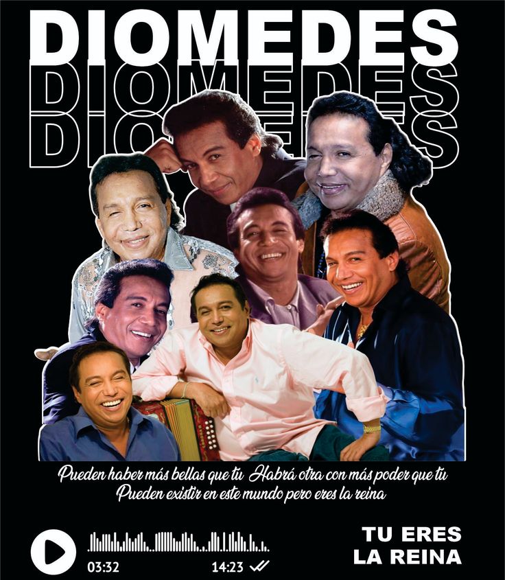 Camiseta Artistas Negra Diomedes