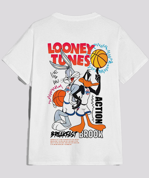 Camiseta Looney Tunes Blanco