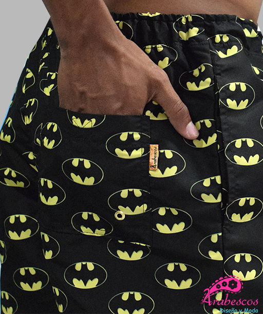 Pantaloneta Negra Batman