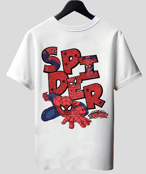 Camiseta SpiderMan Blanco
