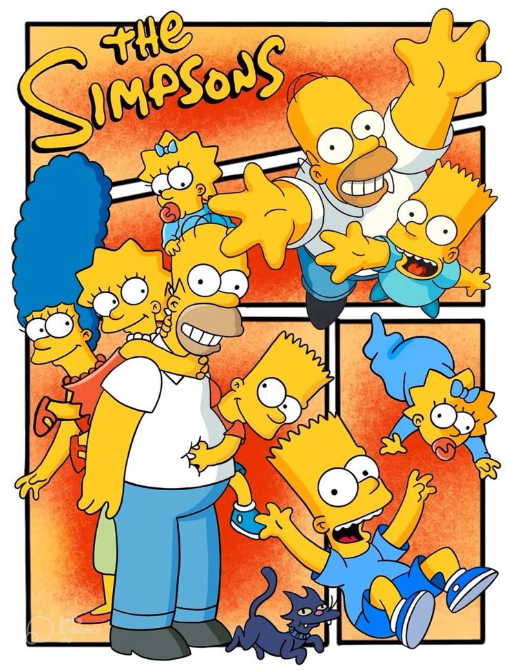 Camiseta Los Simpsons Blanco