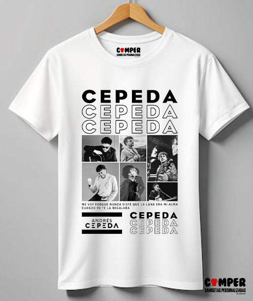 Camiseta Artistas Blanca Andrés Cepeda