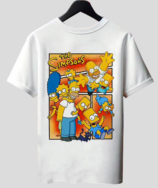 Camiseta Los Simpsons Blanco