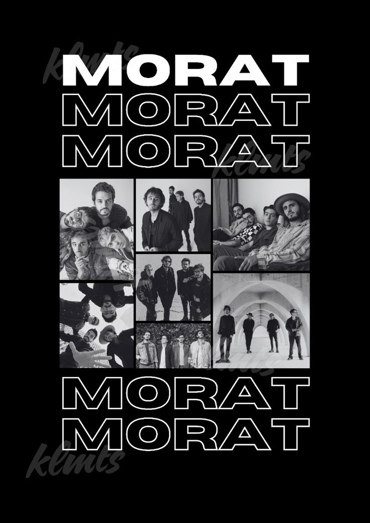 Camiseta Artistas Negra Morat