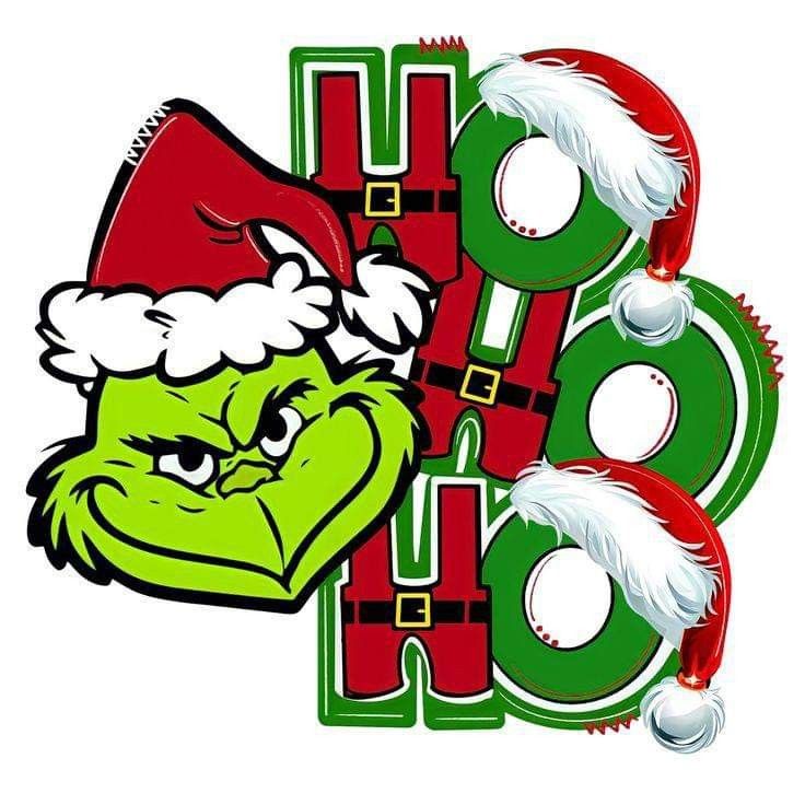 Camiseta Navideña Grinch Ho ho ho